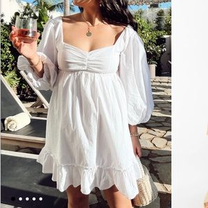 NWT Show Me Your Mumu White Mini Dress